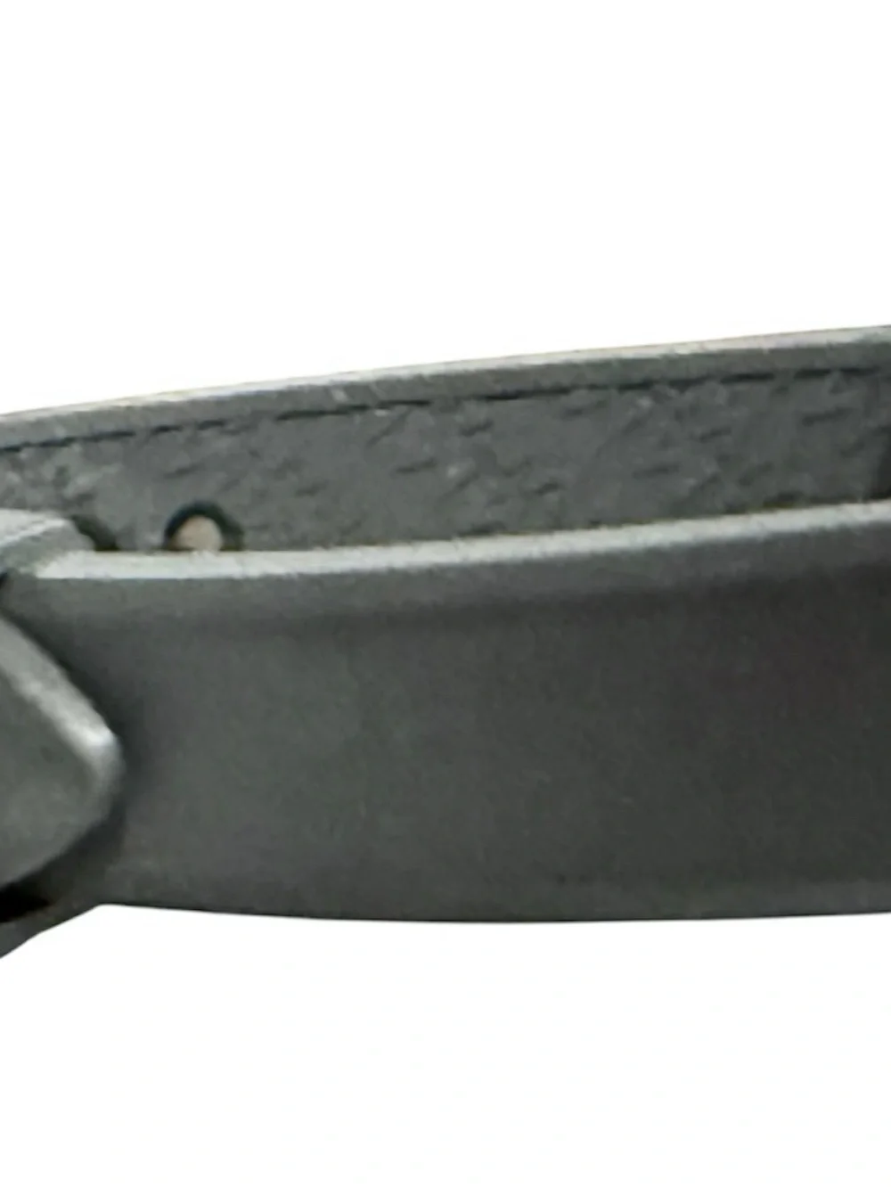 Michele Cape Grey Mist Silver Dial Watch with Gray Strap